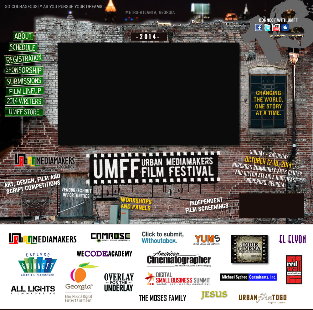Urban Mediamakers Film Festival (UMFF) 2013 - Norcross, Georgia - October 10-13, 2013